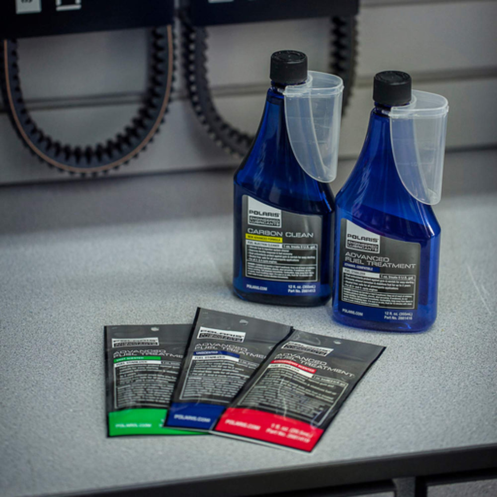 
                      
                        Polaris Carbon Clean Fuel Treatment for RANGER 570, 1000, XP 1000, CREW XP 1000 and GENERAL 1000, XP 1000, XP 4 1000 Models and More, for 2 and 4 Cycle Engines, 12 Ounce Bottle, Qty 1-2881413
                      
                    