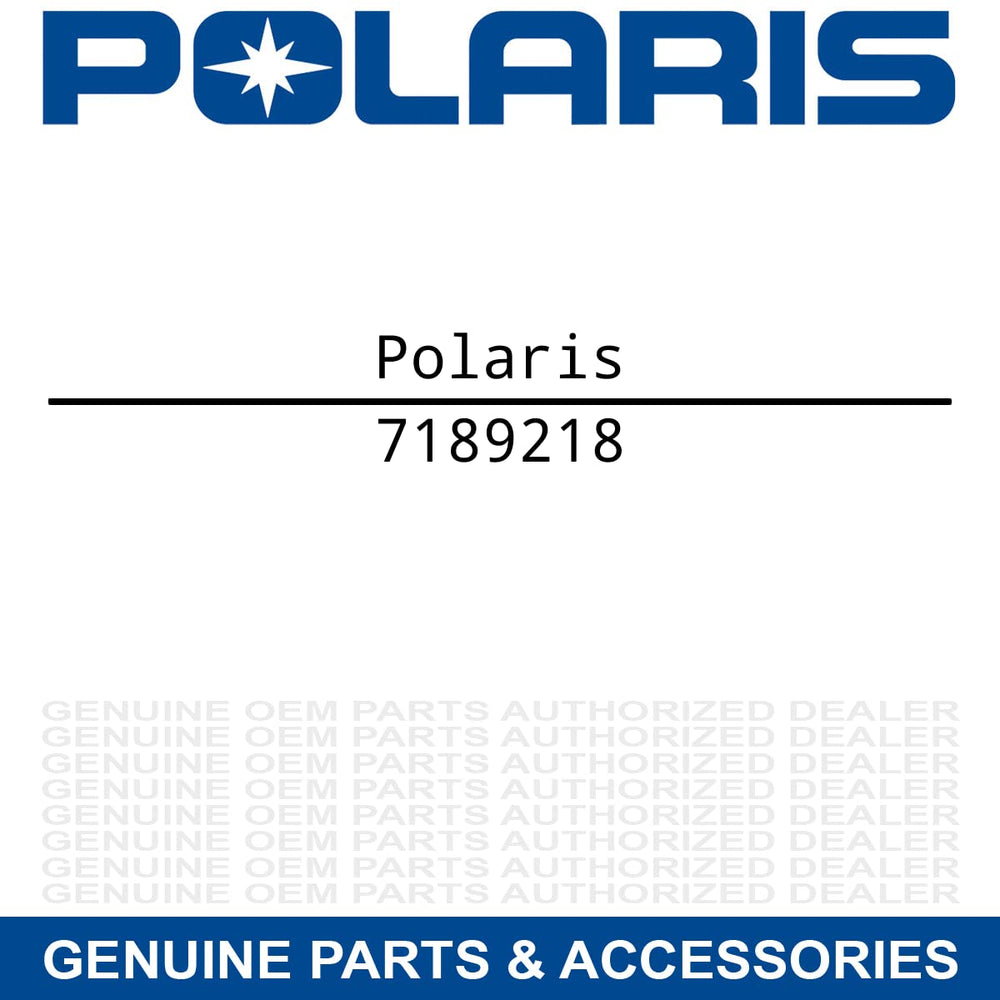 Polaris Ranger 1000" Fender Decal, Front, Top, Right, Genuine OEM Part 7189218, Qty 1