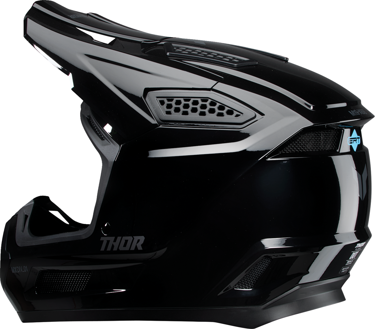 THOR Fleet Helmet - Blackout - Gloss Black - 3XL 0110-9447