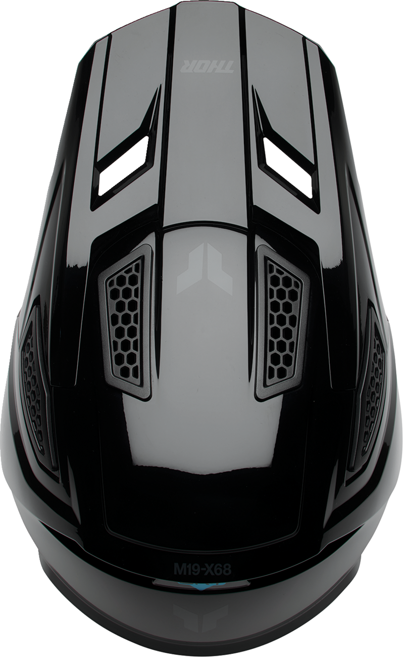 THOR Fleet Helmet - Blackout - Gloss Black - 4XL 0110-9448