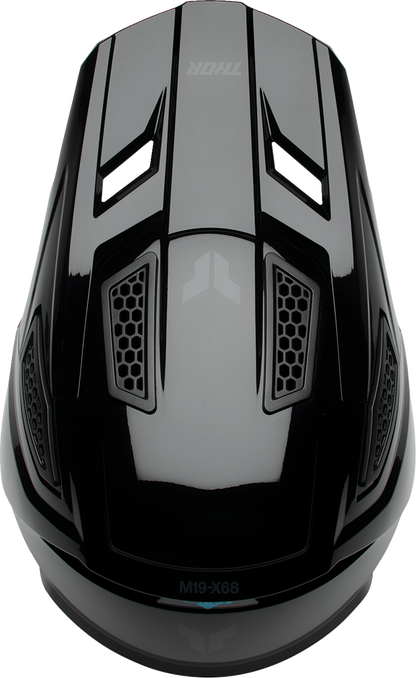 THOR Fleet Helmet - Blackout - Gloss Black - 4XL 0110-9448