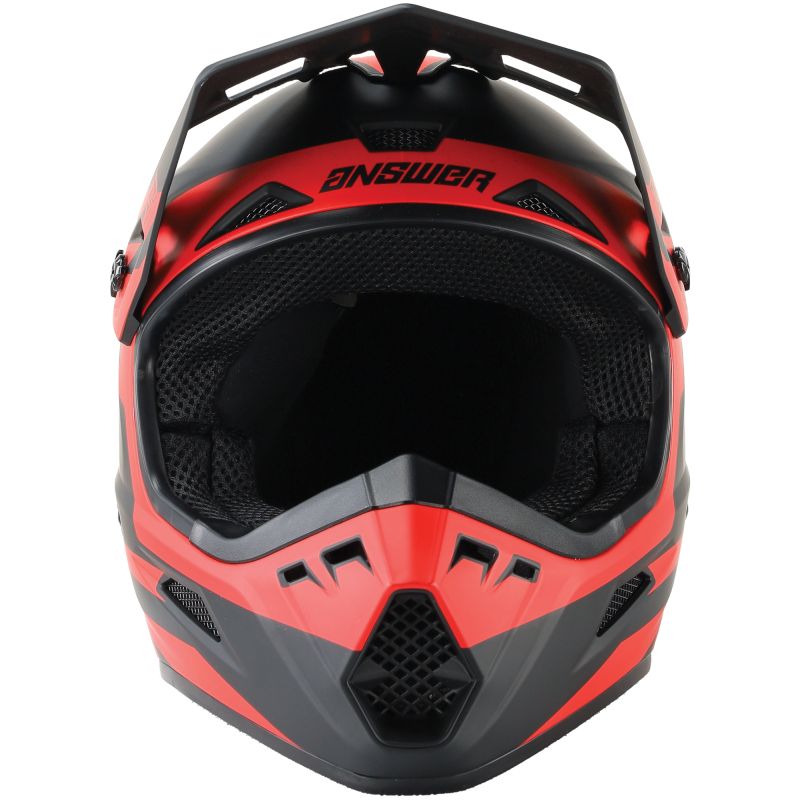 Answer AR1 Sweep Helmet Black/Red Youth - Medium