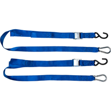 1.5" X 6' Tie Down Blue 2/Pk