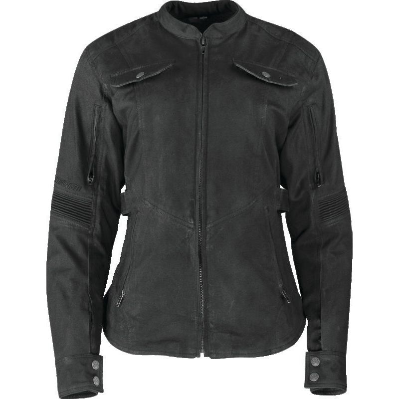 Speed and Strength Fast Times Jacket Womens Black - 2XL
