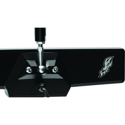 DragonFire Racing Lighted Rear View Mirror - 1.75-2 in.