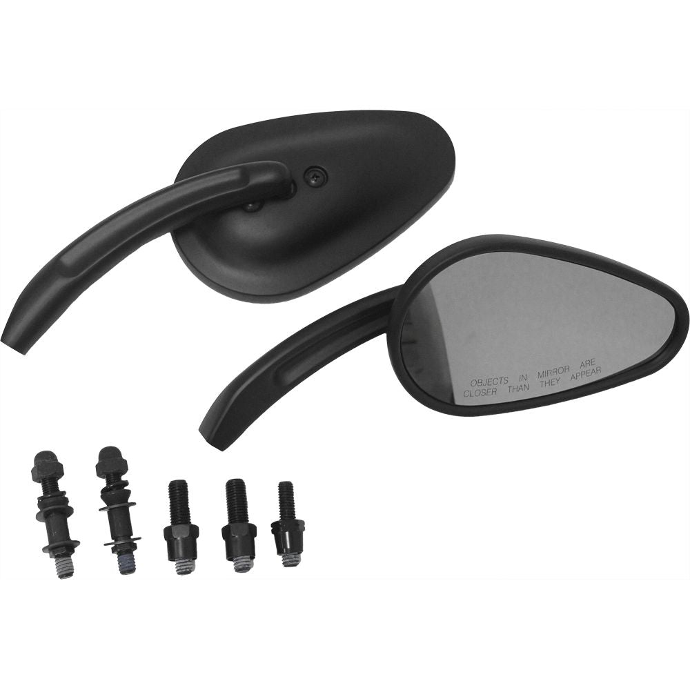 Mirrors Black Tapered Black