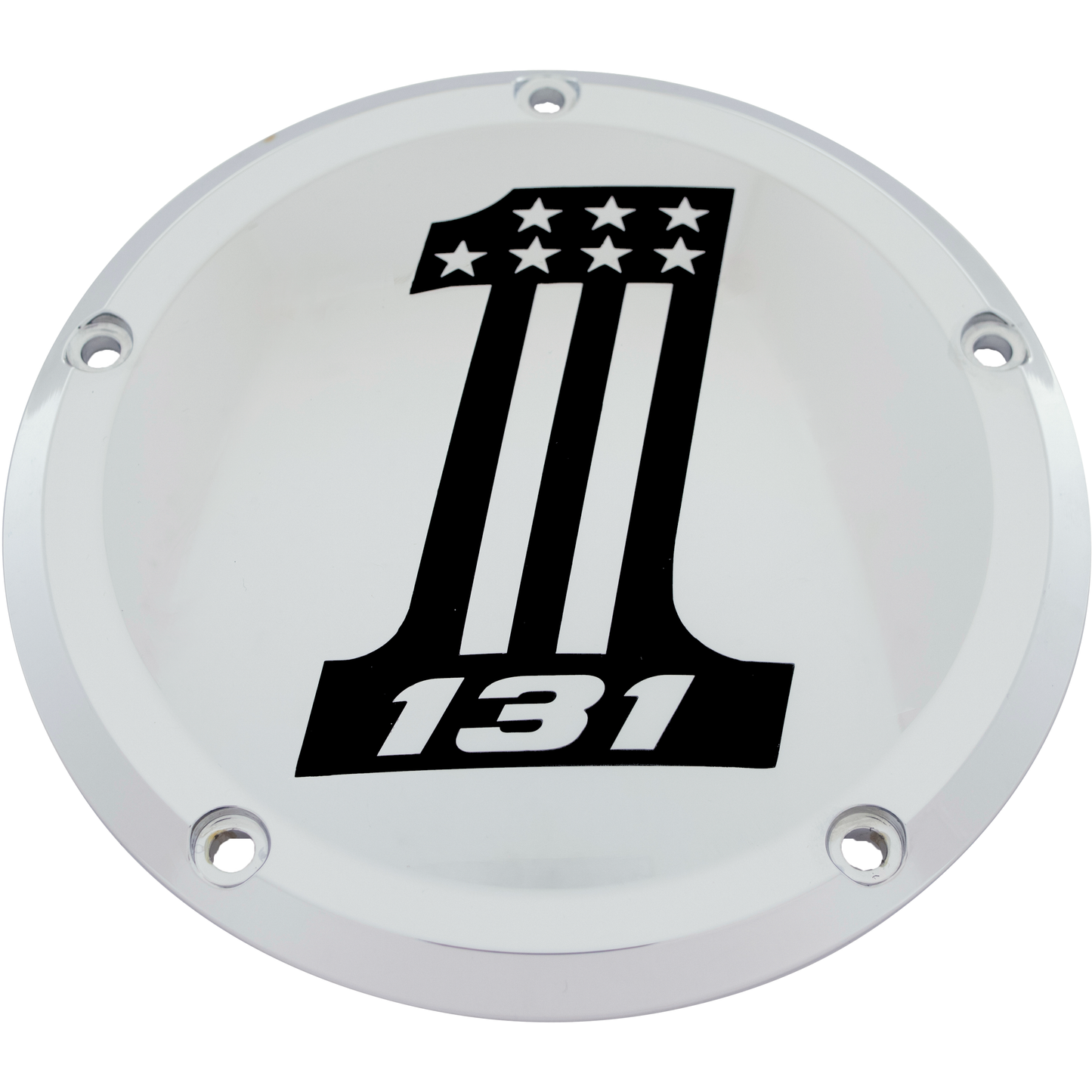 6   M8 Softail Derby Cover 131 Chrome