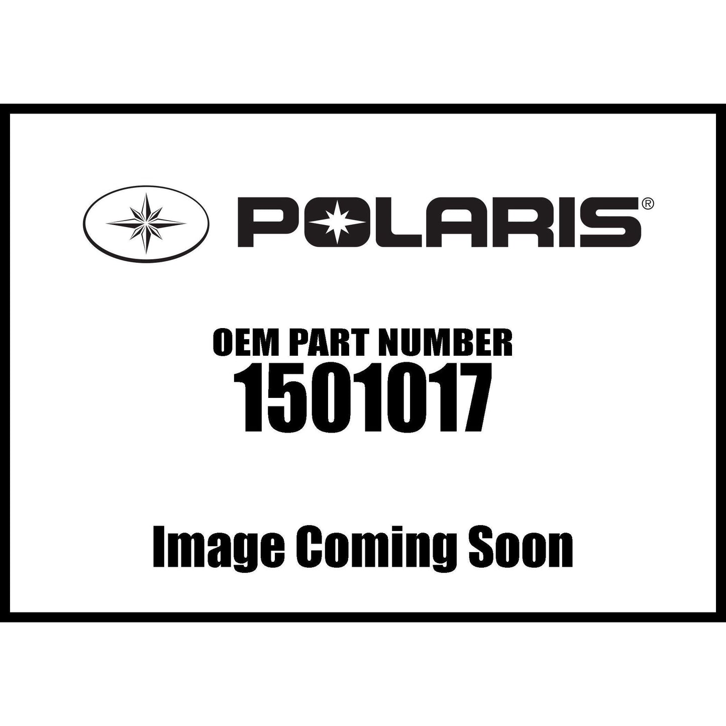 Polaris RZR Cap, Body, Genuine OEM Part 1501017, Qty 1
