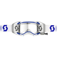 SCOTT Prospect 2.0 WFS Goggle - Roll-Off - Doppler - White/Blue - Clear Lens 4214748208113