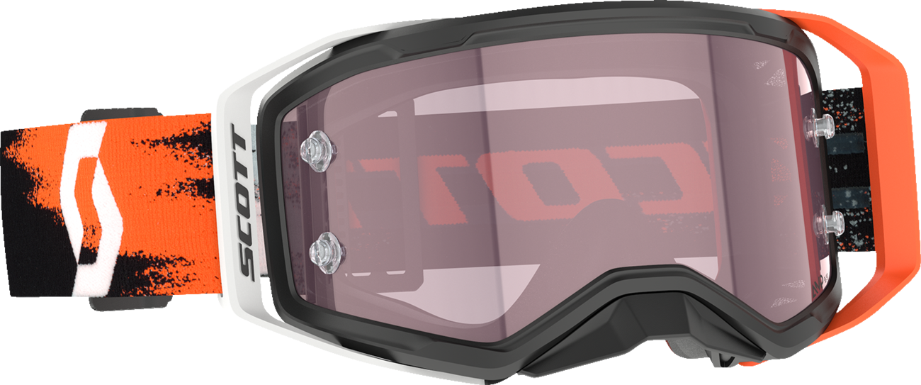 SCOTT Prospect 2.0 Amp Goggle - Black/Neon Orange - Rose Lens 4214695039352