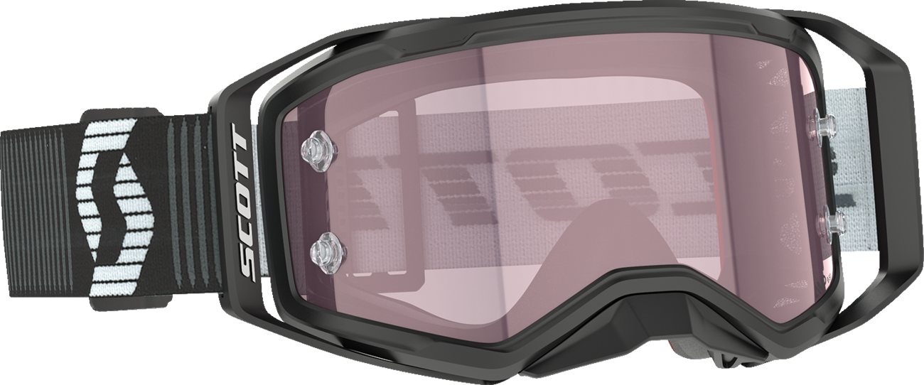 SCOTT Prospect 2.0 Amp Goggle - Black/White - Rose Lens 4214691007352