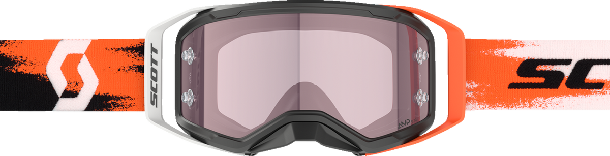 SCOTT Prospect 2.0 Amp Goggle - Black/Neon Orange - Rose Lens 4214695039352