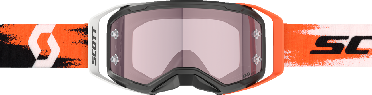 SCOTT Prospect 2.0 Amp Goggle - Black/Neon Orange - Rose Lens 4214695039352
