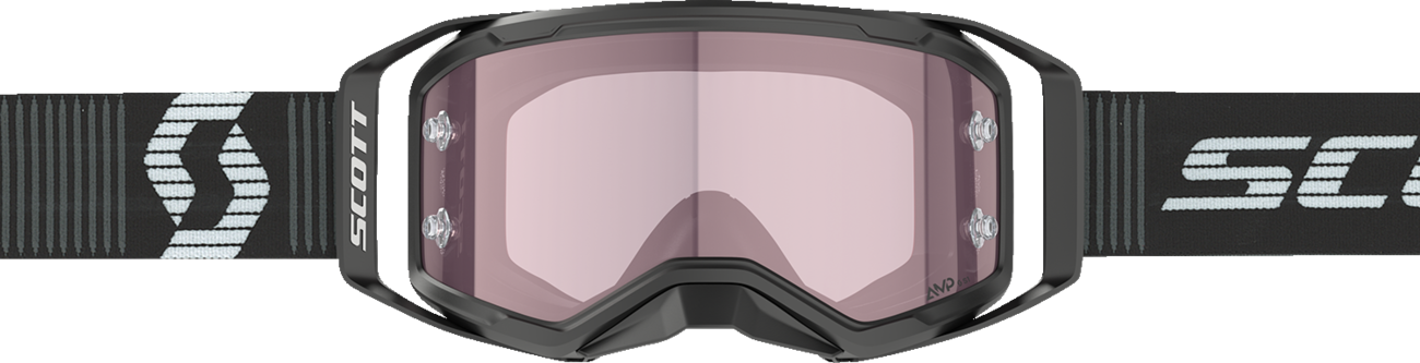 SCOTT Prospect 2.0 Amp Goggle - Black/White - Rose Lens 4214691007352