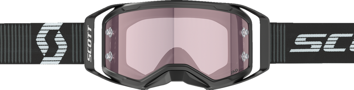 SCOTT Prospect 2.0 Amp Goggle - Black/White - Rose Lens 4214691007352