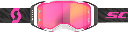 SCOTT Prospect 2.0 Goggle - Zebra - Black/Pink - Pink Chrome Lens 4214718207340
