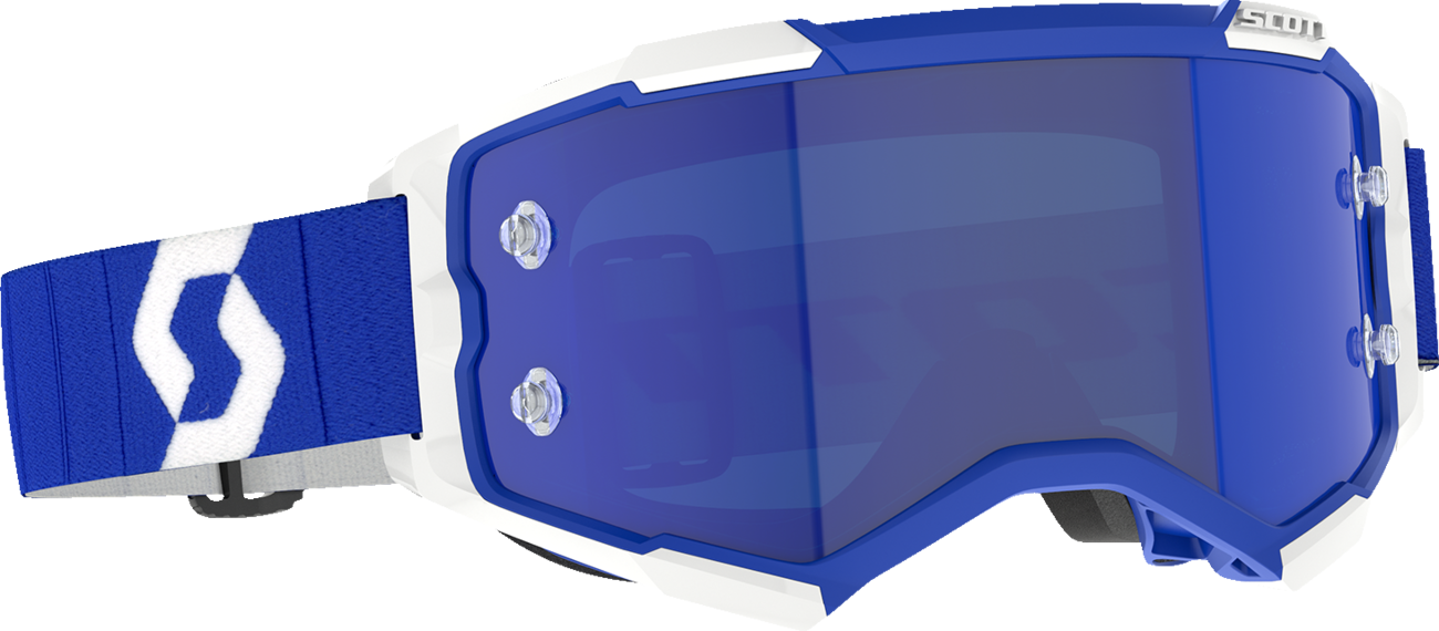 SCOTT Fury Goggle - Blue - Blue Chrome Lens 2728280003349