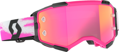 SCOTT Fury Goggle - Pink/Black - Pink Chrome Lens 2728281665340