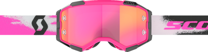 SCOTT Fury Goggle - Pink/Black - Pink Chrome Lens 2728281665340