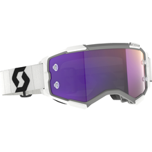SCOTT Fury Goggle - White/Black - Purple Chrome Lens 2728281035281