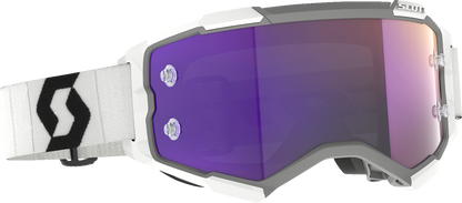 SCOTT Fury Goggle - White/Black - Purple Chrome Lens 2728281035281