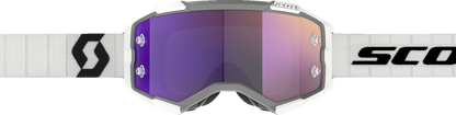 SCOTT Fury Goggle - White/Black - Purple Chrome Lens 2728281035281