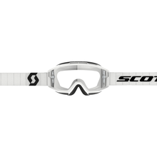 SCOTT Split OTG Goggle - White/Black - Clear Lens 2855371035113