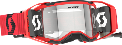 SCOTT Prospect 2.0 WFS Goggle - Roll-Off - Red/Black - Clear Lens 4214741018113