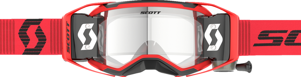 SCOTT Prospect 2.0 WFS Goggle - Roll-Off - Red/Black - Clear Lens 4214741018113