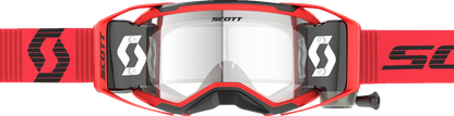 SCOTT Prospect 2.0 WFS Goggle - Roll-Off - Red/Black - Clear Lens 4214741018113