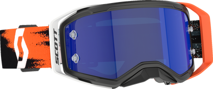 SCOTT Prospect 2.0 Amp Goggle - Black/Neon Orange - Blue Chrome Lens 4214785039349