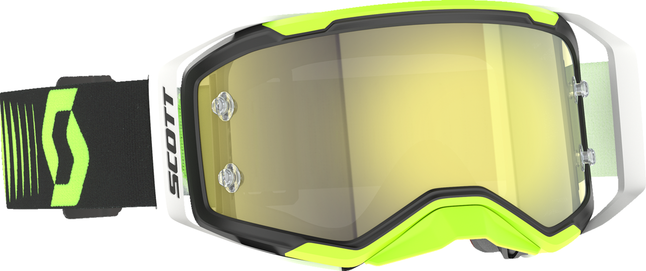 SCOTT Prospect 2.0 Goggle - Doppler - Black/Neon Yellow - Yellow Chrome Lens 4214718209289