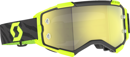 SCOTT Fury Goggle - Zebra - Black/Neon Yellow - Yellow Chrome Lens 2728288206289