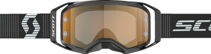 SCOTT Prospect 2.0 Amp Goggle - Black/White - Gold Chrome Lens 4214781007324