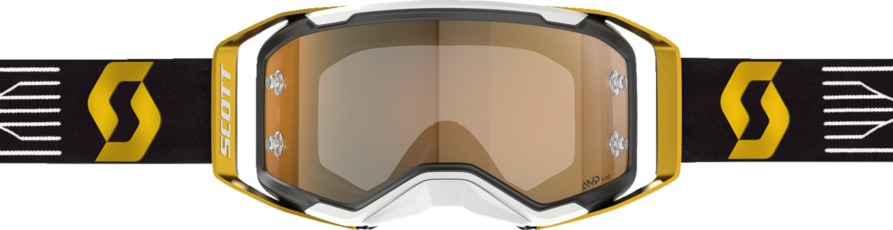 SCOTT Prospect 2.0 Amp Goggle - Black/Gold - Gold Chrome Lens 4214781236324