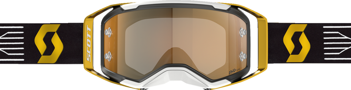 SCOTT Prospect 2.0 Amp Goggle - Black/Gold - Gold Chrome Lens 4214781236324