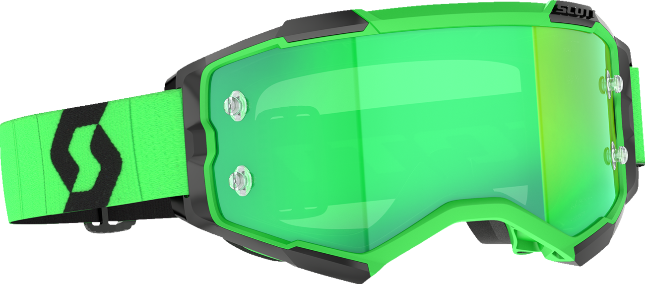 SCOTT Fury Goggle - Green - Green Chrome Lens 2728280006279