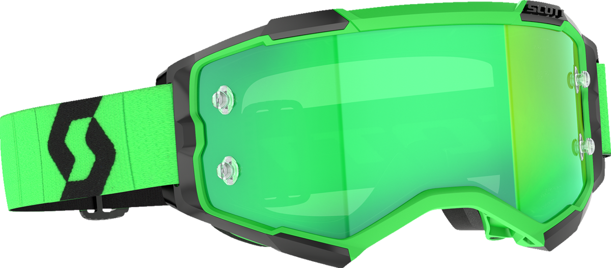 SCOTT Fury Goggle - Green - Green Chrome Lens 2728280006279