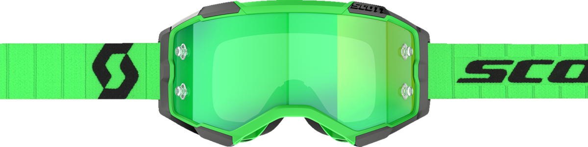 SCOTT Fury Goggle - Green - Green Chrome Lens 2728280006279