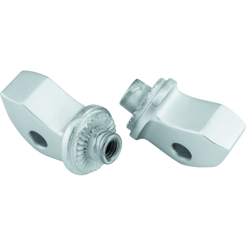Kuryakyn Splined Front Peg Adapter 15-20 Scout Silver