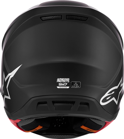 ALPINESTARS SM7 Helmet - Solid - Matte Black - XL 8301426-110-XL