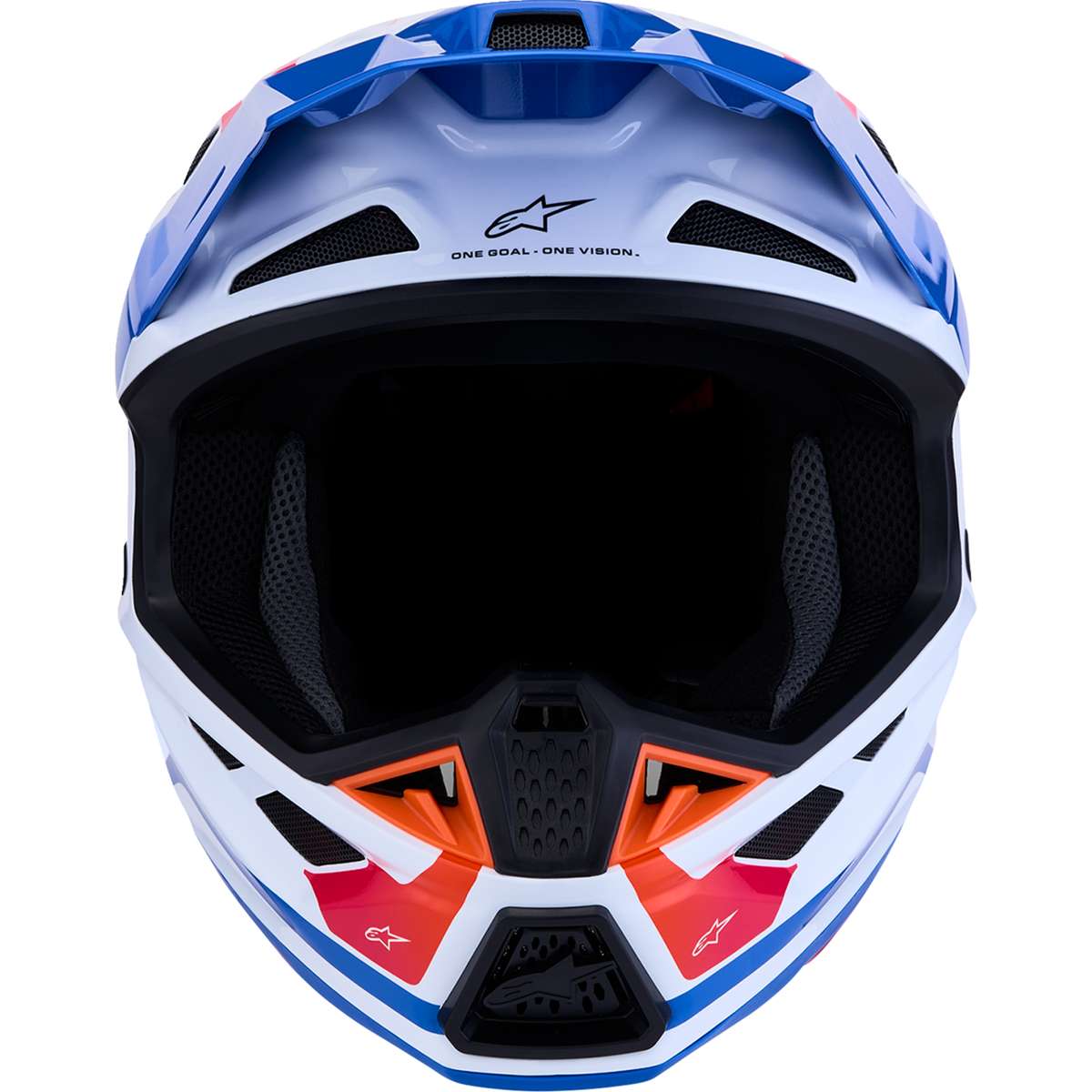 ALPINESTARS SM7 Helmet - Core - White/Blue/Orange/Pink - XS 8301826-2088-XS