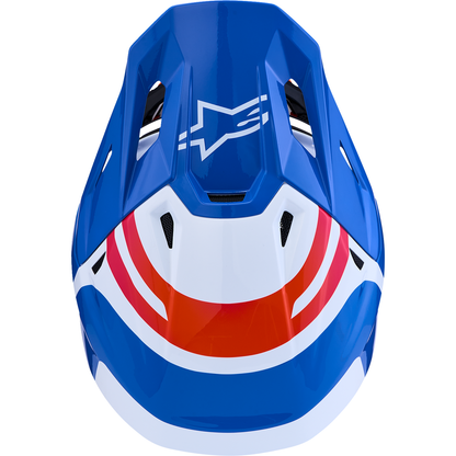 ALPINESTARS SM7 Helmet - Core - White/Blue/Orange/Pink - XS 8301826-2088-XS