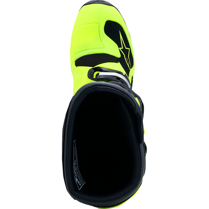 ALPINESTARS Youth Tech 7S Boots - Fluorescent Yellow/Black - US 4 / EU 37 2015017-551-4