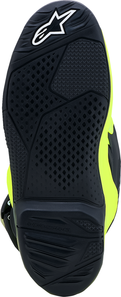 ALPINESTARS Youth Tech 7S Boots - Fluorescent Yellow/Black - US 7 / EU 40.5 2015017-551-7