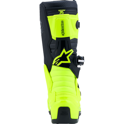 ALPINESTARS Youth Tech 7S Boots - Fluorescent Yellow/Black - US 4 / EU 37 2015017-551-4