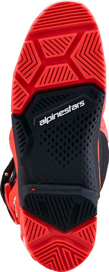 ALPINESTARS Tech 7 Enduro Boots - Black/Fluorescent Red - US 7 / EU 40.5 2010426-314-7