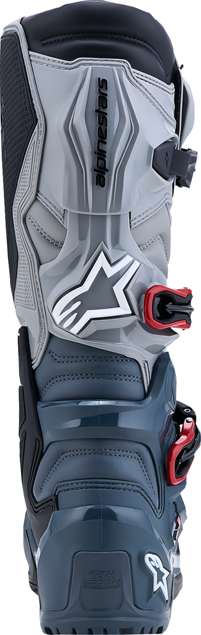 ALPINESTARS Tech 7 Enduro Drystar® Boots - Dark Gray/Red - US 7 / EU 40.5 2010526-9339-7