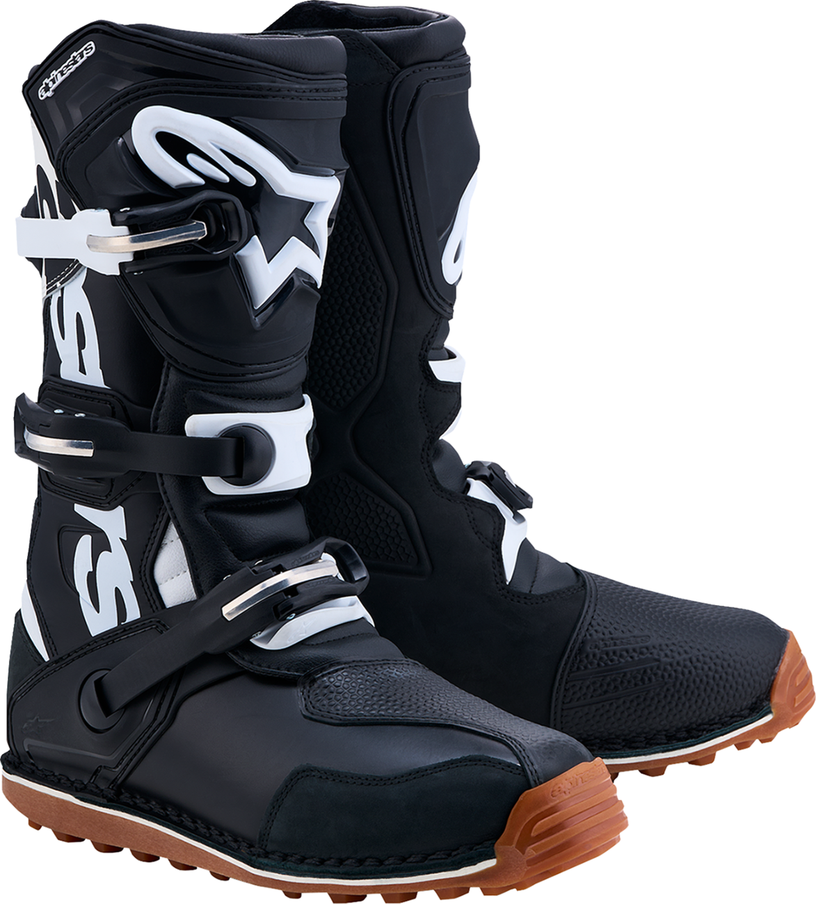 ALPINESTARS Tech-T Boots - Black/White/Gum - US 10 / EU 44.5 2004017-1688-10