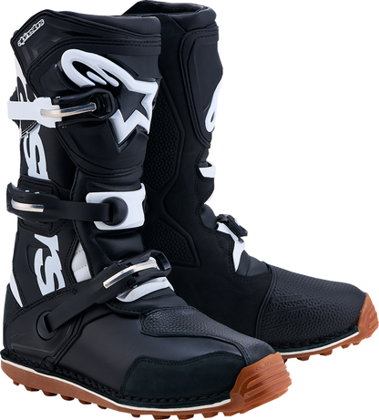 ALPINESTARS Tech-T Boots - Black/White/Gum - US 10 / EU 44.5 2004017-1688-10